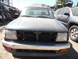 1998 TOYOTA TACOMA DARK GREEN STD CAB 2.4L MT 2WD Z18327